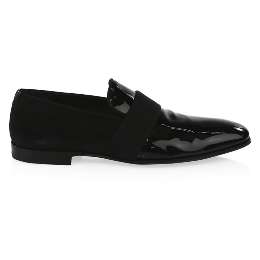 NWT $730 Ferragamo Bryden Leather Moccasins - Picture 2 of 14